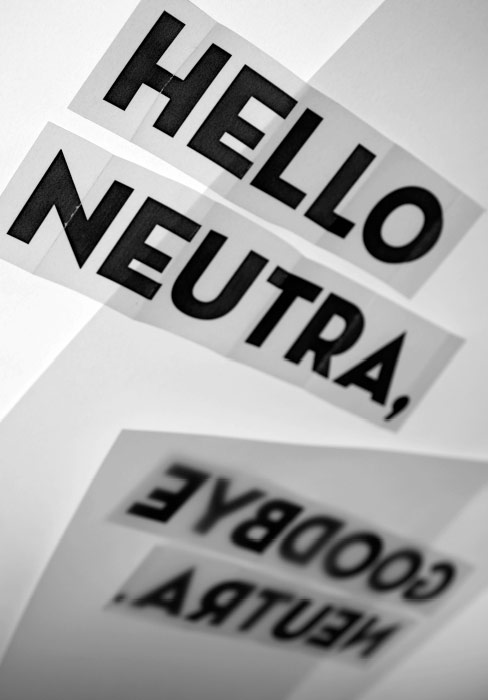 "Homage an die Neutra-Type von Christian Schwartz/Richard Neutra"